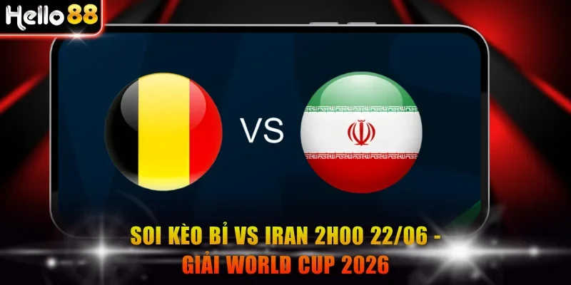 Bỉ vs Iran